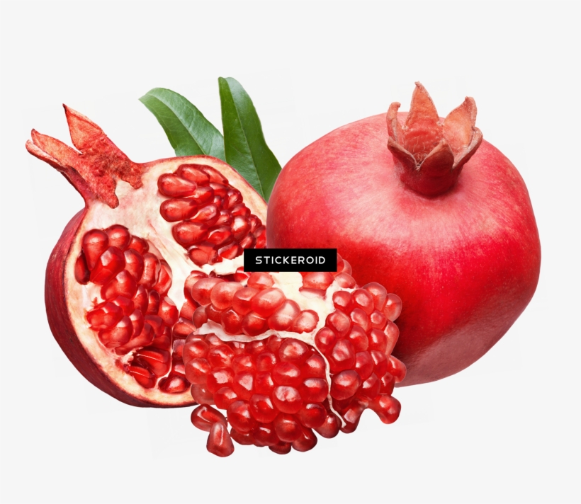 Pomegranate Fruits Nuts - Pomegranate Fruit Png, transparent png #6138560
