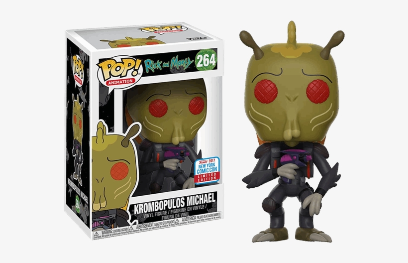 1 Of - Rick And Morty Krombopulos Michael Funko Pop, transparent png #6139294