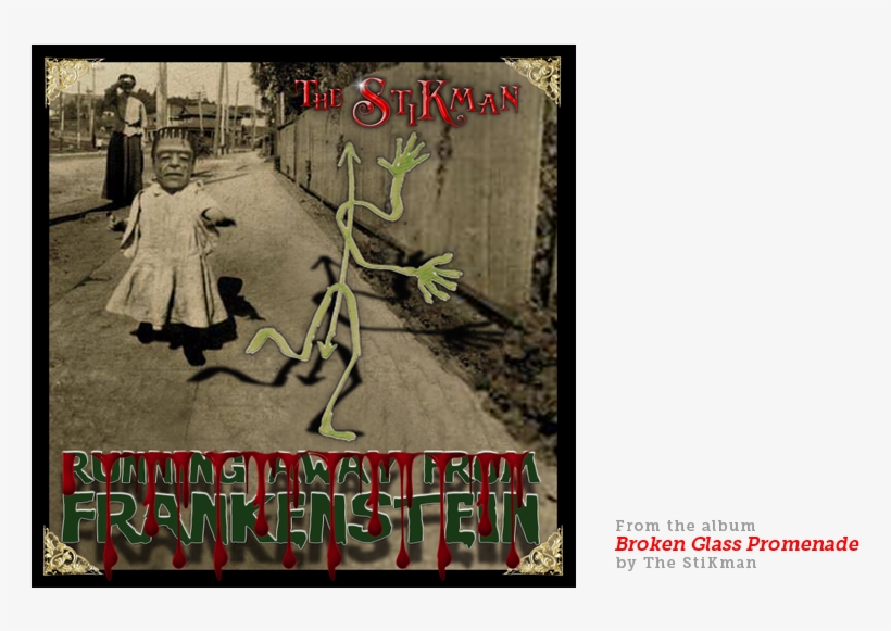 I Song Running Away From Frankenstein - Poster, transparent png #6139528
