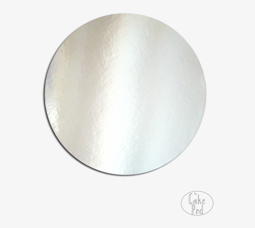 Cardboard Round Silver Cake Boards 25 Pack, transparent png #6140394