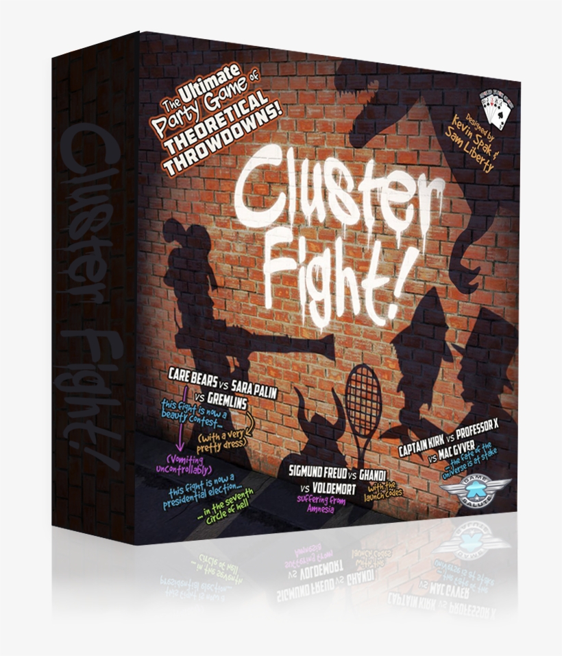 Clusterfight - Clusterfight! Card Game; Invent Ridiculous Arguments, transparent png #6140456