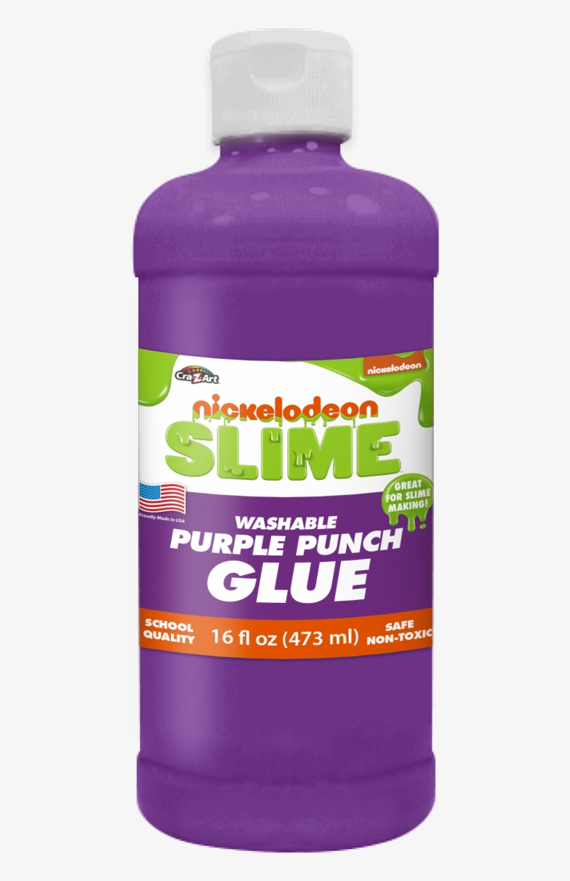 Nickelodeon Slime Glue Gallon, transparent png #6140586