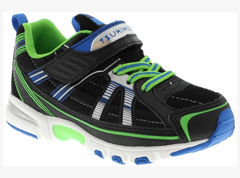 Tsukihoshi Kids Storm Black Green - Shoe, transparent png #6141270