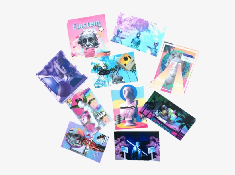 Vapor Wave Sticker Pack - Sticker, transparent png #6141731