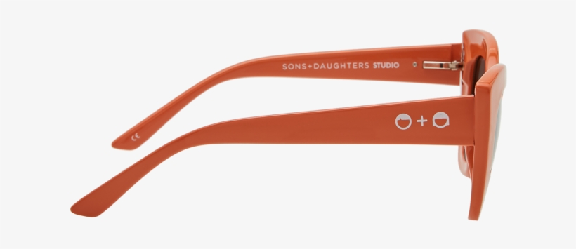Orange Cat Cat Sunglasses - Glasses, transparent png #6142029