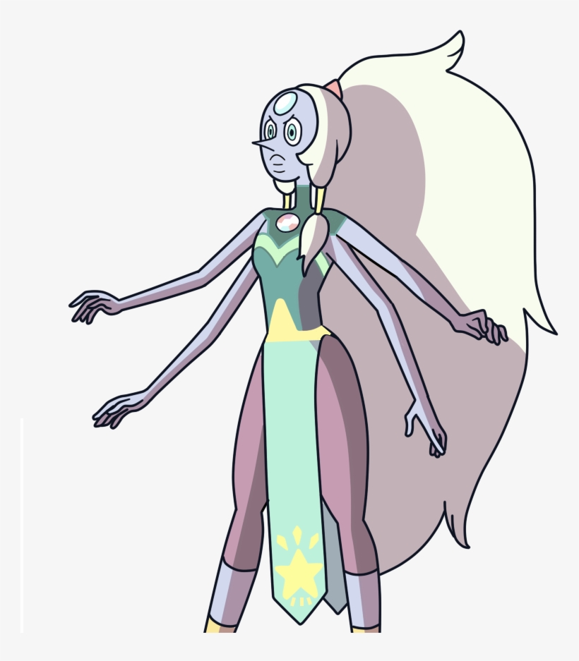 Steven Universe Opal Png - Steven Universe Fusão Perola E Ametista, transparent png #6142531