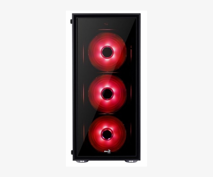 Aerocool Quartz Rgb Mid Tower Tempered Glass Side Panel - Aerocool Quartz, transparent png #6142662