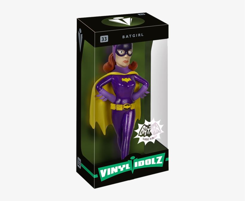 Batgirl 1966 Vinyl Idolz - Vinyl Idolz Batman, transparent png #6142952
