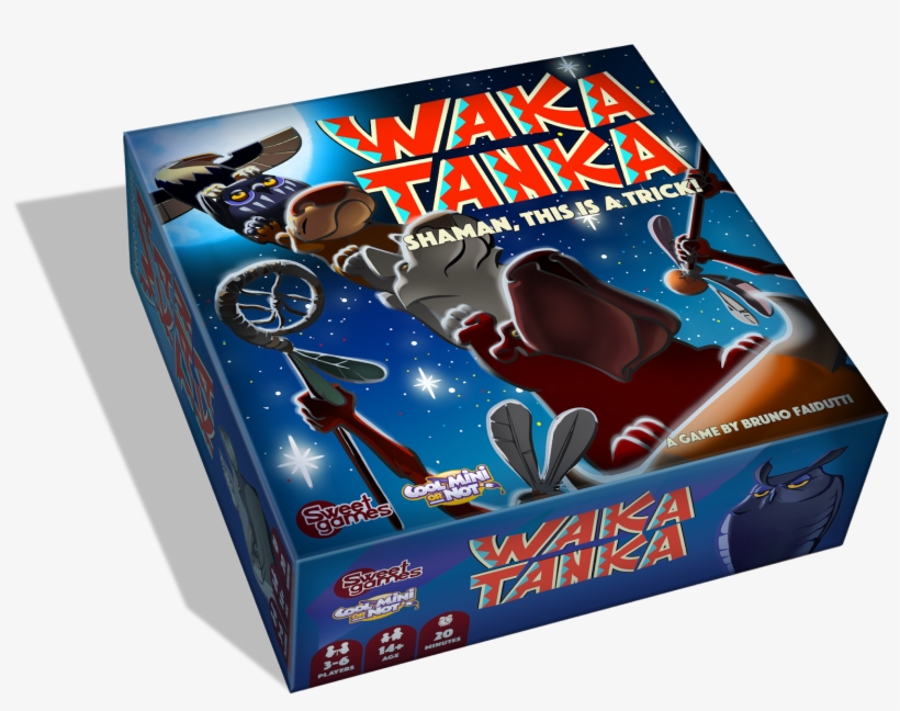 Waka Tanka - Cool Mini Or Not Waka Taka Board Game, transparent png #6144010