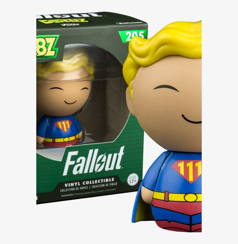 Thoughness Vault Boy Fallout - Fallout - Toughness Vault Boy Dorbz Vinyl Collectible, transparent png #6145011