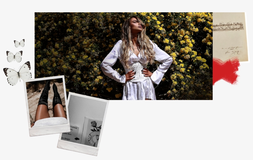 The Instagram Sensation Sahara Ray Is Launching Her - Girl, transparent png #6145638