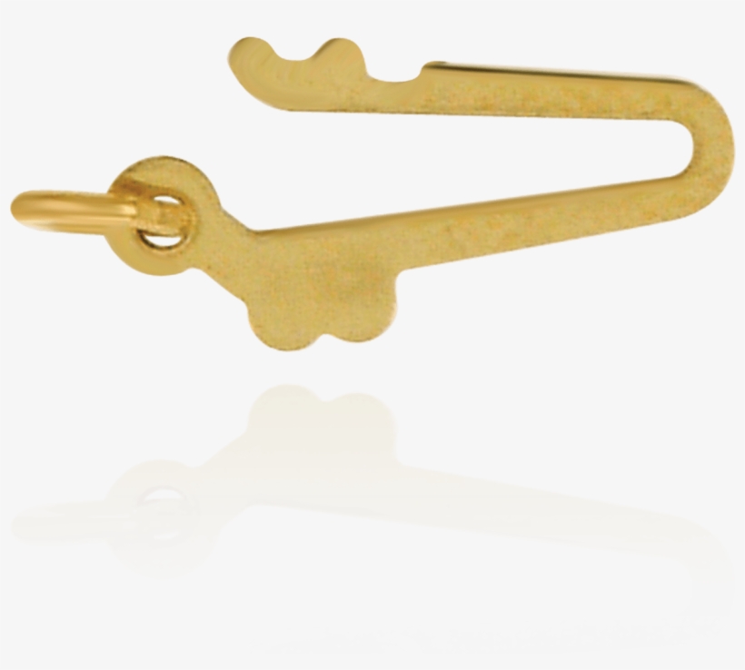 Fish Hook For Pearl Clasps - Key, transparent png #6146828