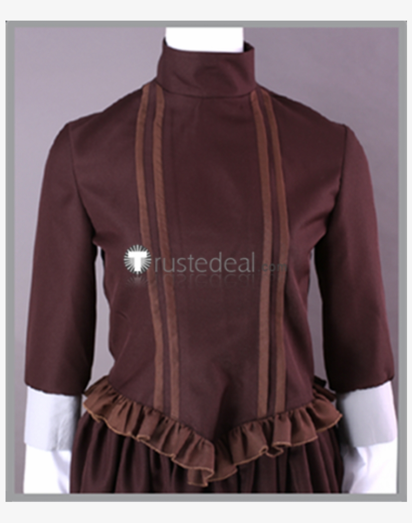 Bloodborne The Doll Cosplay Costume - Leather, transparent png #6147774