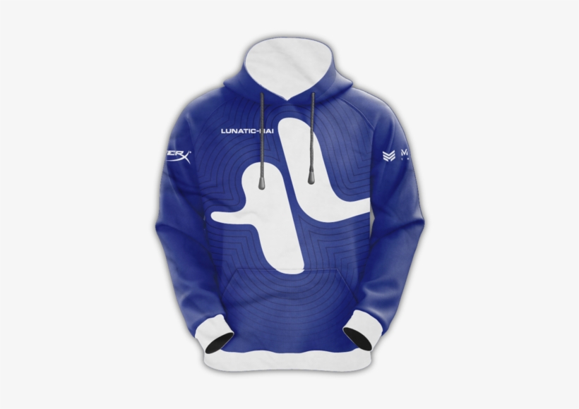 Lunatic-hai "waves" Pullover Hoodie - Lunatic Hoodies, transparent png #6148131