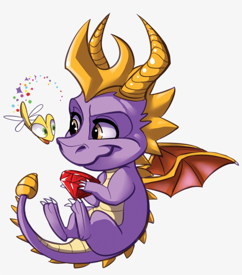 Spyro Keychain, transparent png #6148334