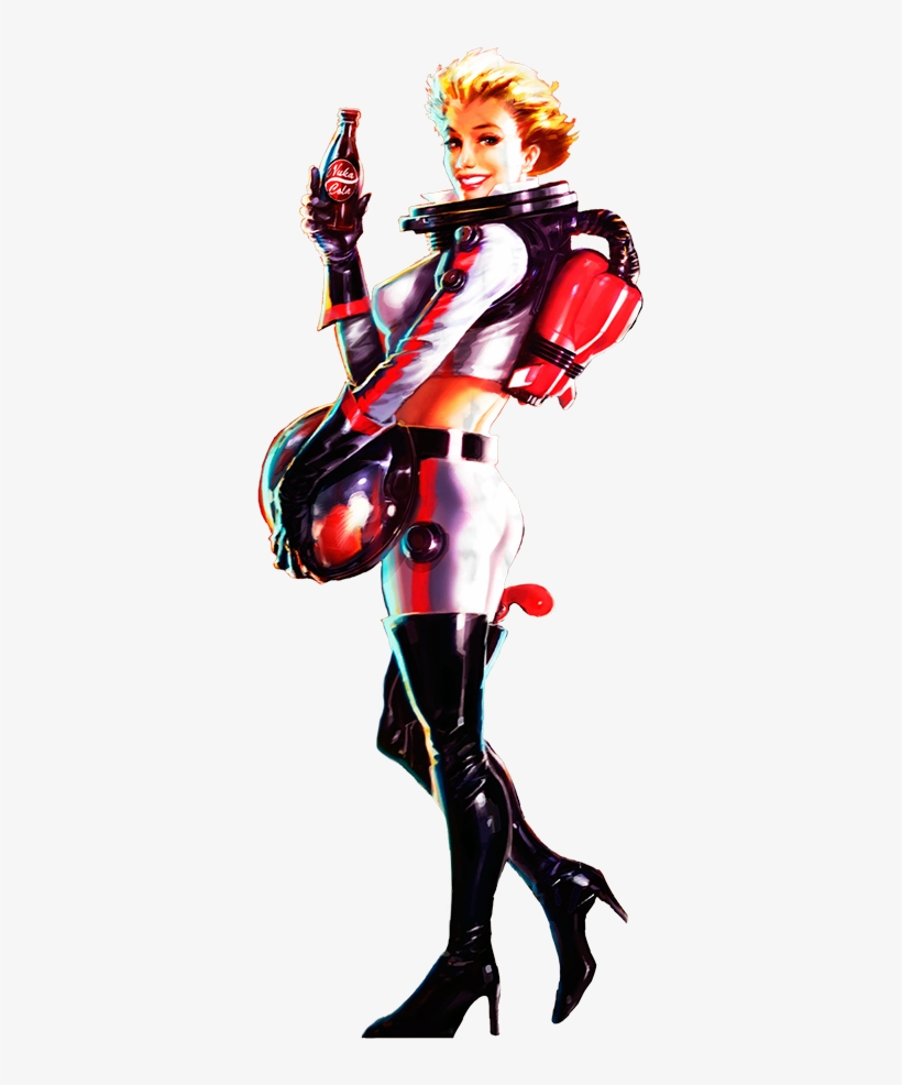 America's Favourite Soft Drink - Fallout 4 Nuka Girl, transparent png #6148404