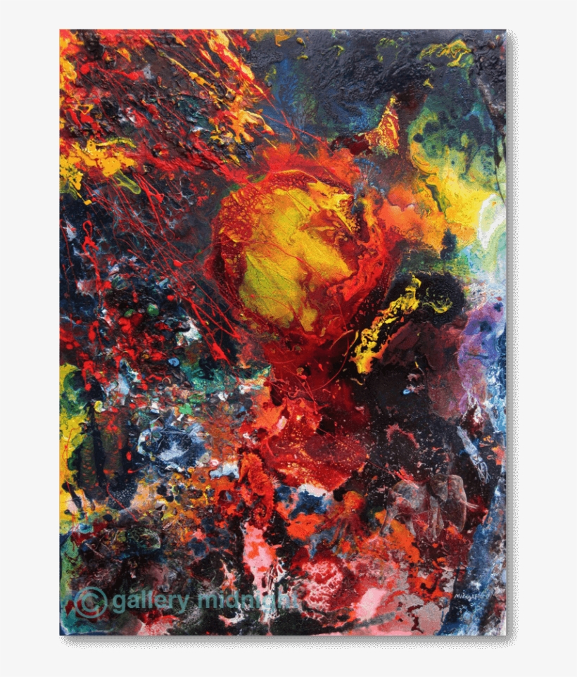 Fireball - Modern Art, transparent png #6148957