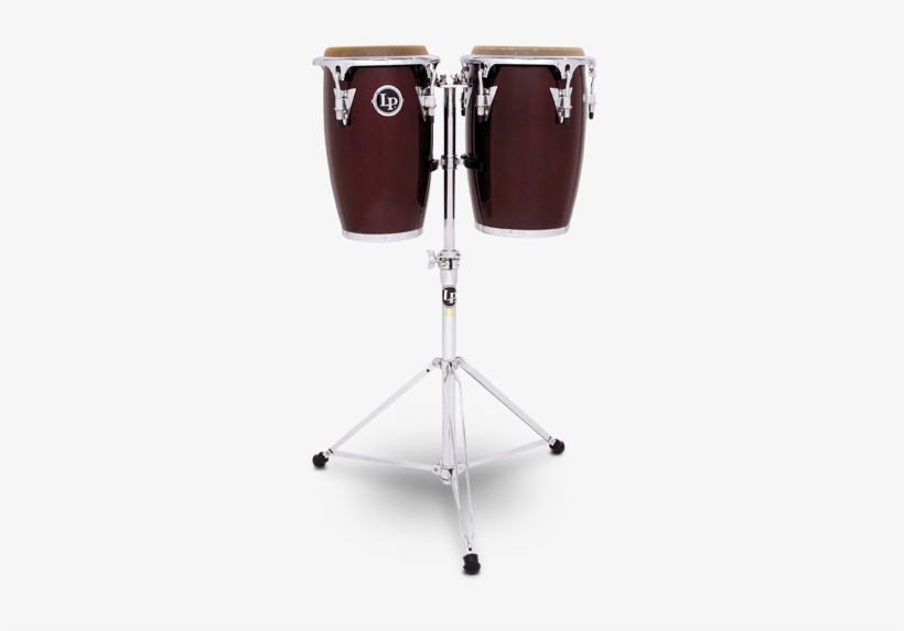 Lp Lp Jrx Dw Junior Wood Conga Set - Lp Junior Wood Congas - Wine Red/chrome, transparent png #6150107