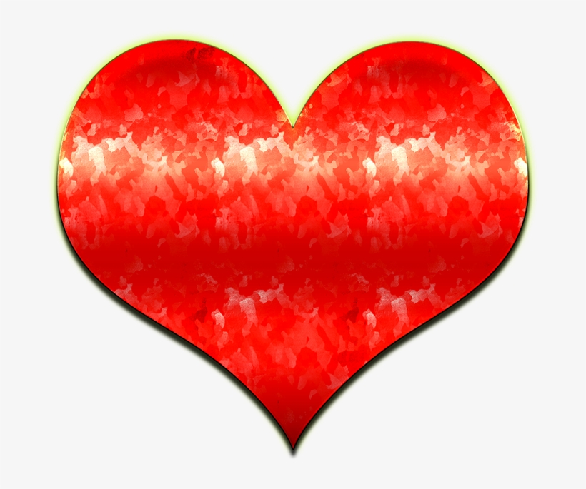 Stylish Heart Png - Red Transparents, transparent png #6151501