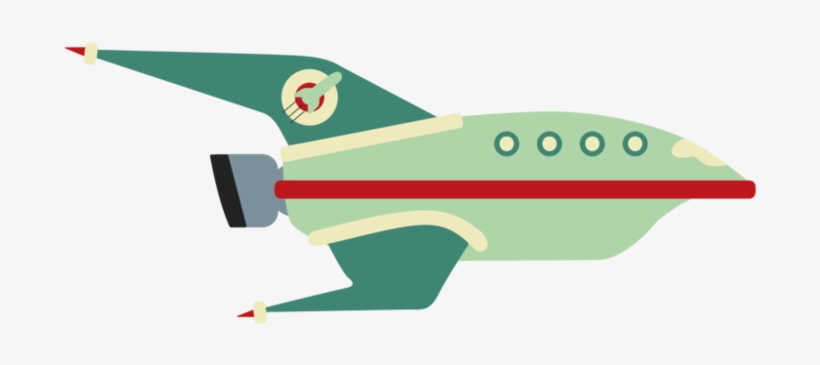 Futurama Png Images Free Download, Bender Png - Futurama Rocket Ship, transparent png #6151939