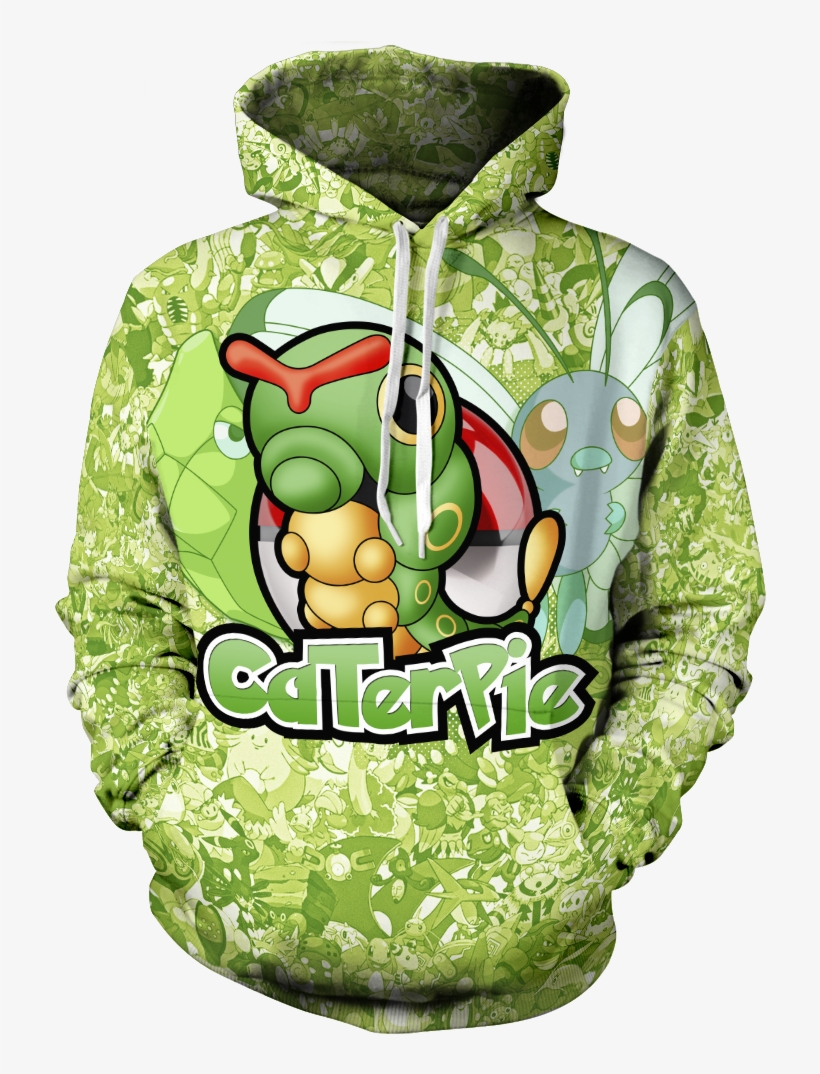 Caterpie Unisex Hoodie - Grognak Destroyer Attorney At Law, transparent png #6152269
