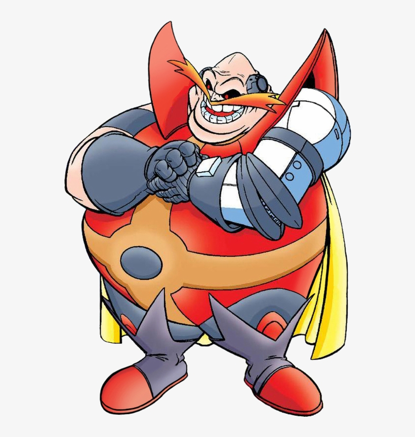 Archie Eggman - Dr Robotnik, transparent png #6152727
