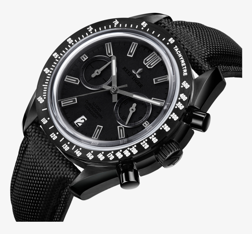 2017 Reef Tiger Brand New Designer Chronograph Watches, transparent png #6153593