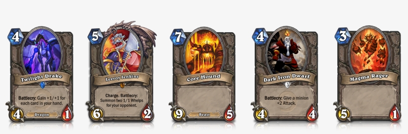 Blackrock Mountains Elemental Card Sprite - Hearthstone Sprite, transparent png #6153713