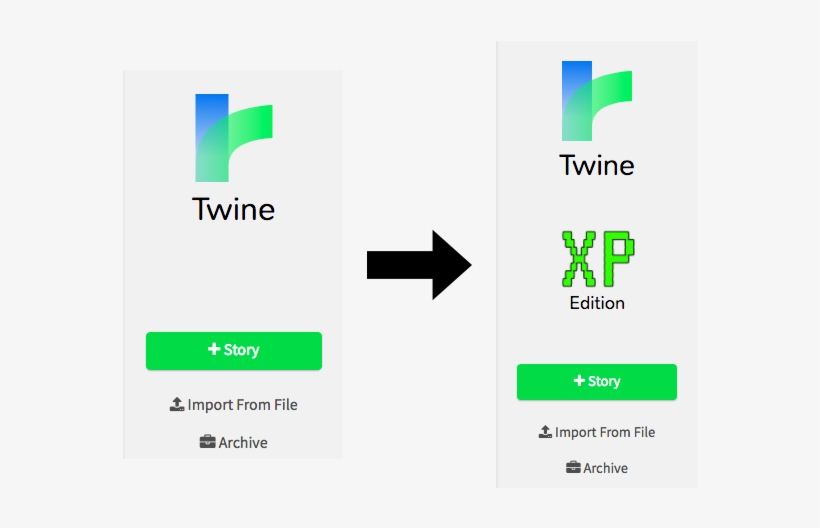 Twine Web App Being Altered To Include Xp Logo - Web Application, transparent png #6153953