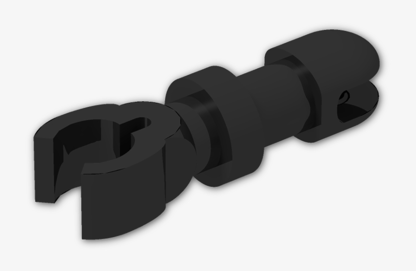 Minifig Skeleton Arm - Cylinder, transparent png #6154350