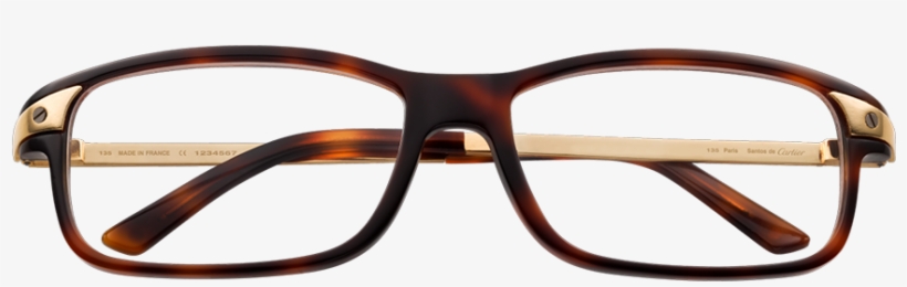 Santos De Cartier Optical Glasses - Santos De Cartier, transparent png #6155003