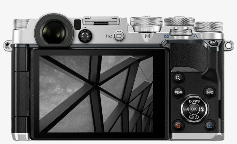 Viewfinder - Olympus Pen-f - Digital Camera - Mirrorless, transparent png #6155963