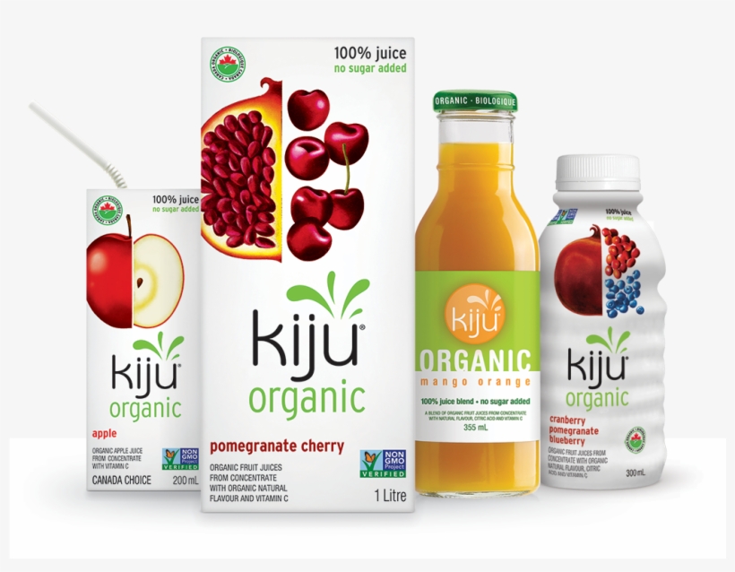 Pure And Simple - Kiju Organic Cranberry Pomegranate Blueberry Juice, transparent png #6158109