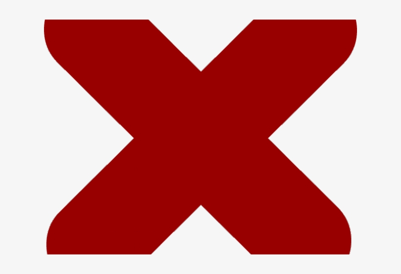 Red Cross Mark Png Transparent Images, transparent png #6158408