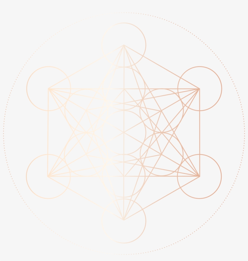 Join My Tribe - Metatron's Cube, transparent png #6158485