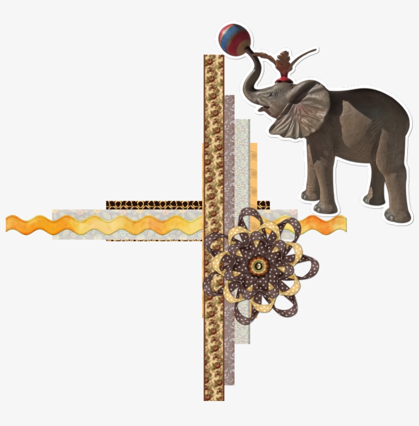 Cass Cluster Circus Elephant - Elephant, transparent png #6158661
