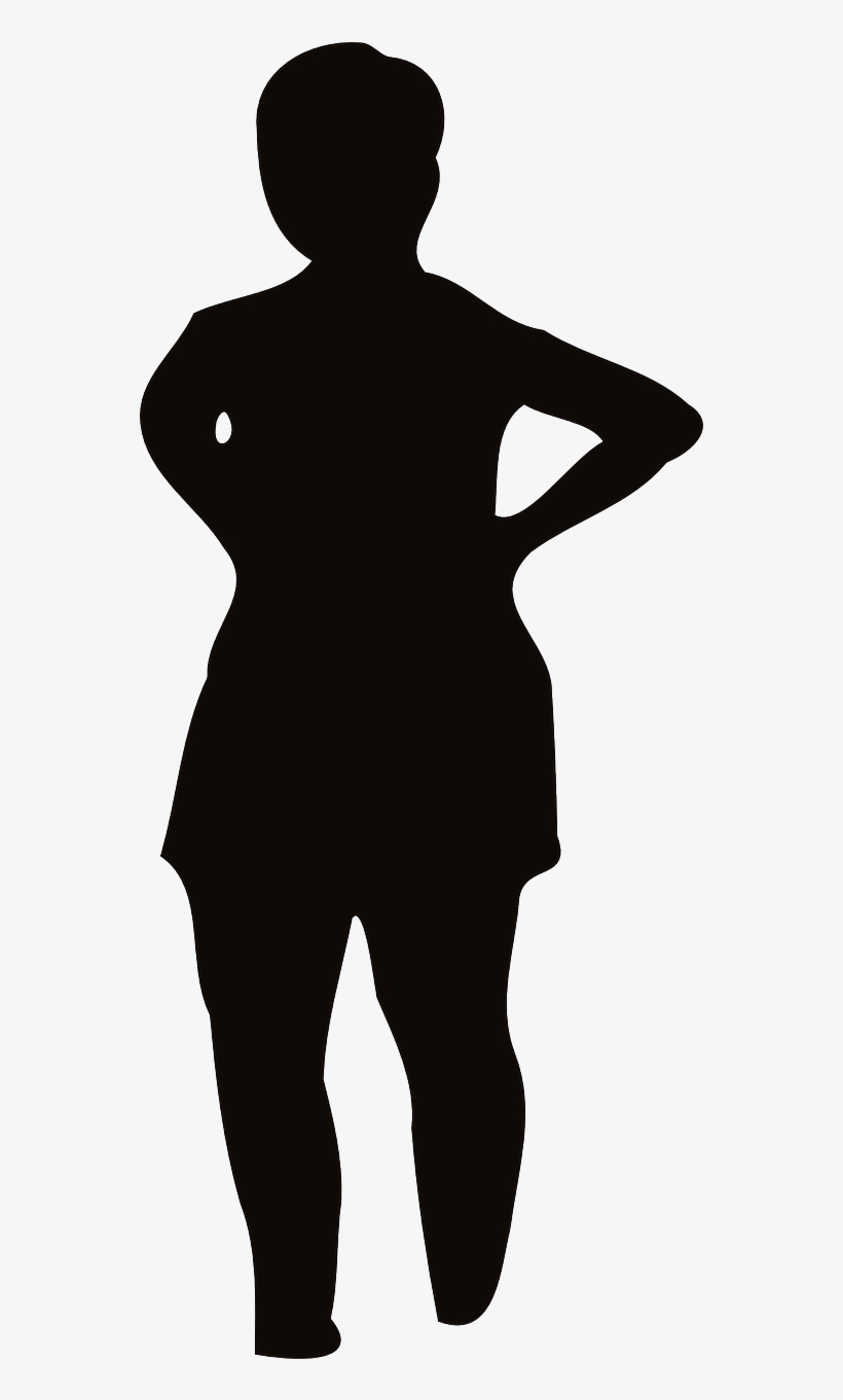 Vector - Old Woman Silhouette Png, transparent png #6159571