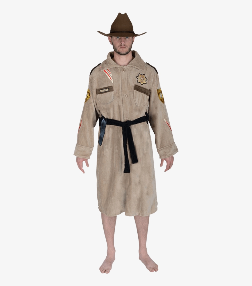 Walking Dead Rick Grimes Sheriff Robe - Medieval Bath Robe, transparent png #6160201