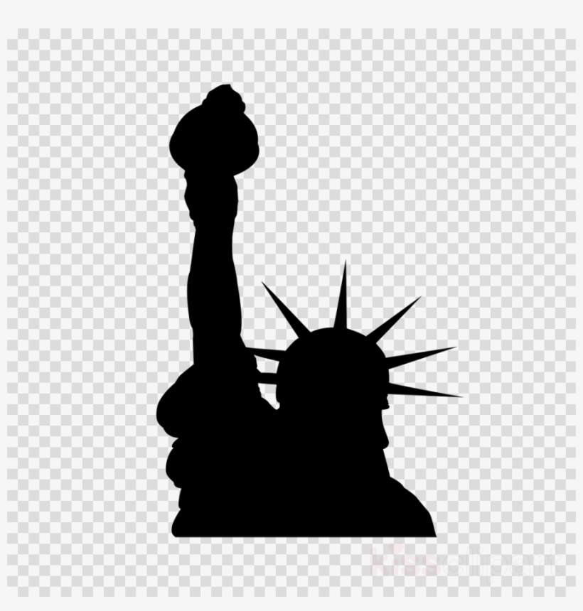 Statue Of Liberty Silhouette Clipart Statue Of Liberty - Transparent Background Money Icon, transparent png #6160348