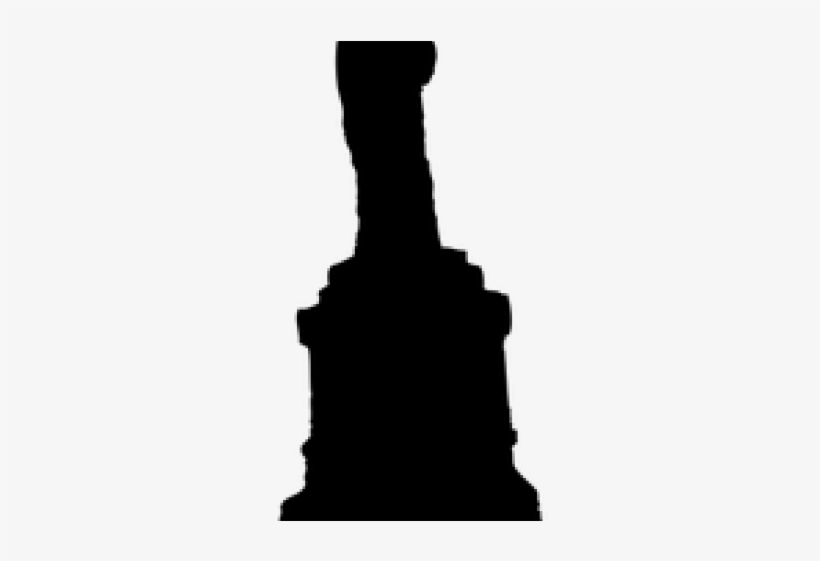 Statue Of Liberty Silhouette, transparent png #6160410