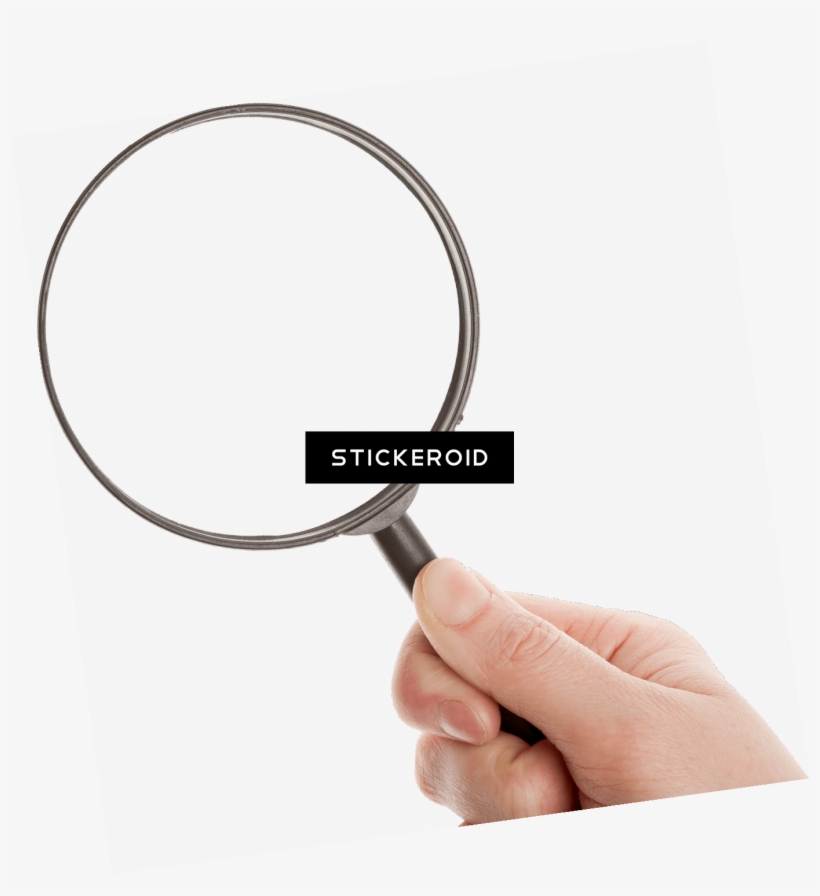 Hand Holding Loupe, transparent png #6161033