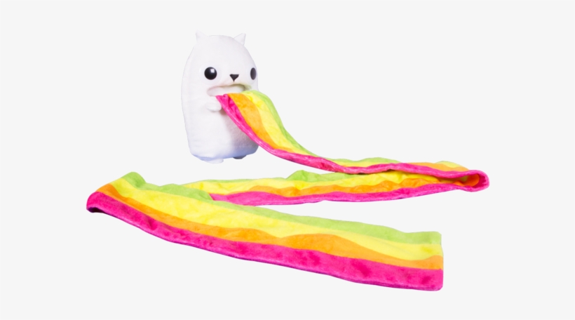 Rainbow Ralphing Cat Plush Toy - Exploding Kittens Rainbow Ralphing Cat, transparent png #6161283