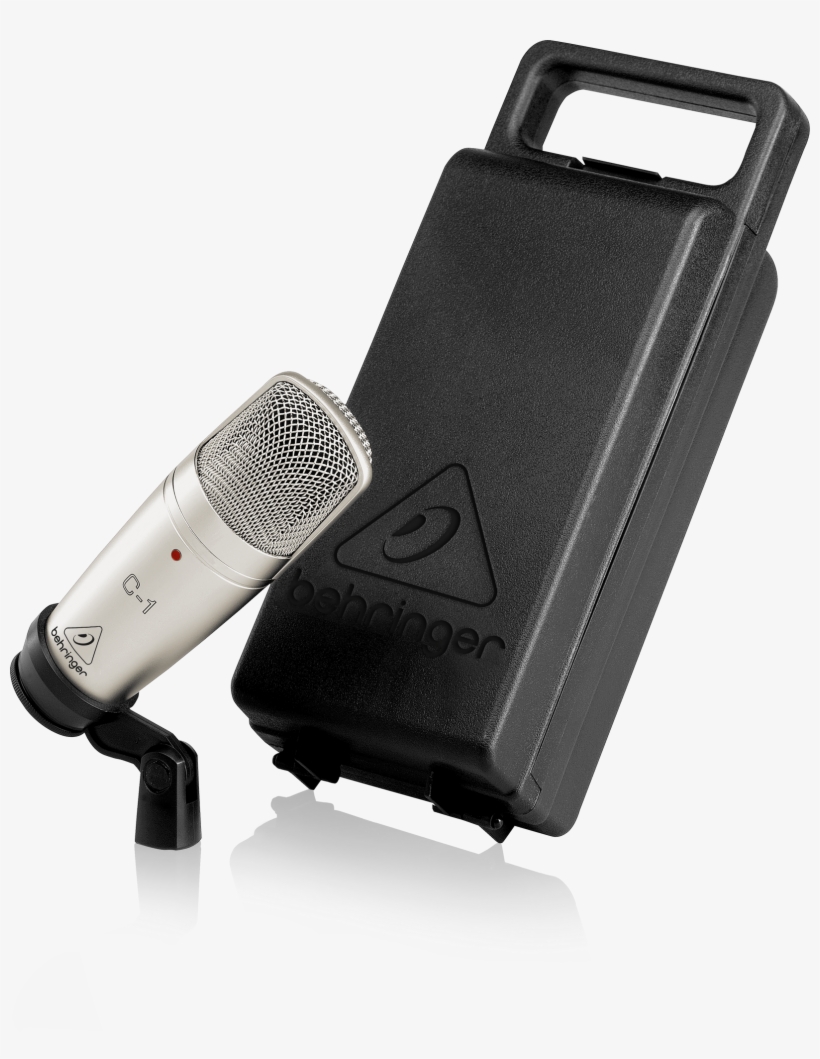 Behringer C1/b Studio Condenser Microphone - Behringer C-1 Cardioid Microphone For Vocals, transparent png #6161286