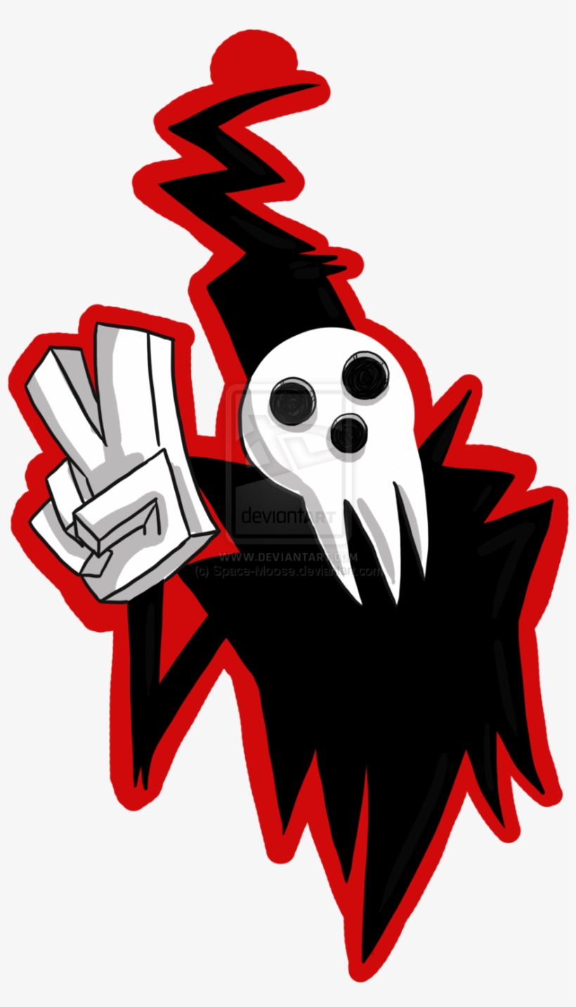 Lord Death By Space-moose - Soul Eater Death Drawings, transparent png #6161573
