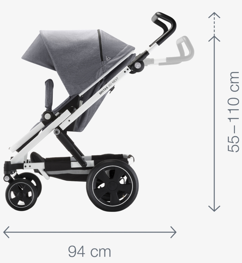 Rear Wheels 28 Cm - Britax Römer Go, transparent png #6162553