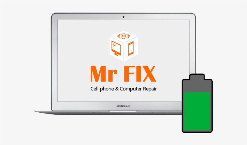 Macbook Air Battery Repair - Mr Fix Cell Phone & Computer Repair, transparent png #6162556