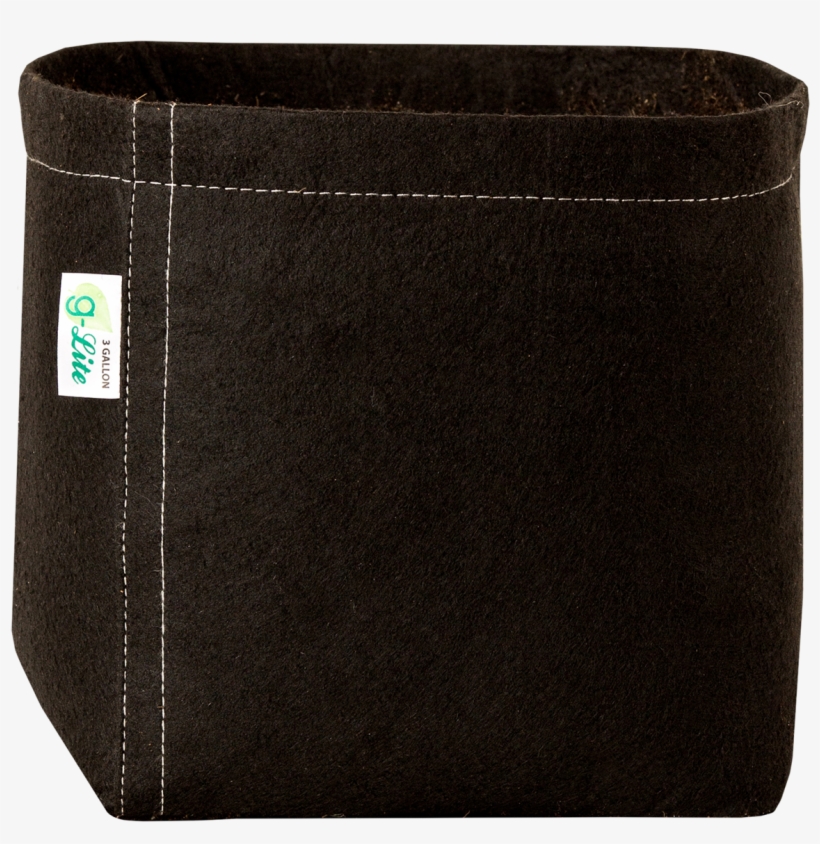 G-lite Black 3 Gallon V=1546063125 - Leather, transparent png #6163330
