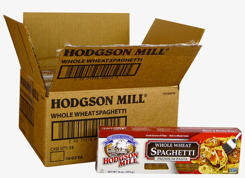 Hodgson Mill Whole Wheat Spaghetti - 16 Oz Box, transparent png #6163528