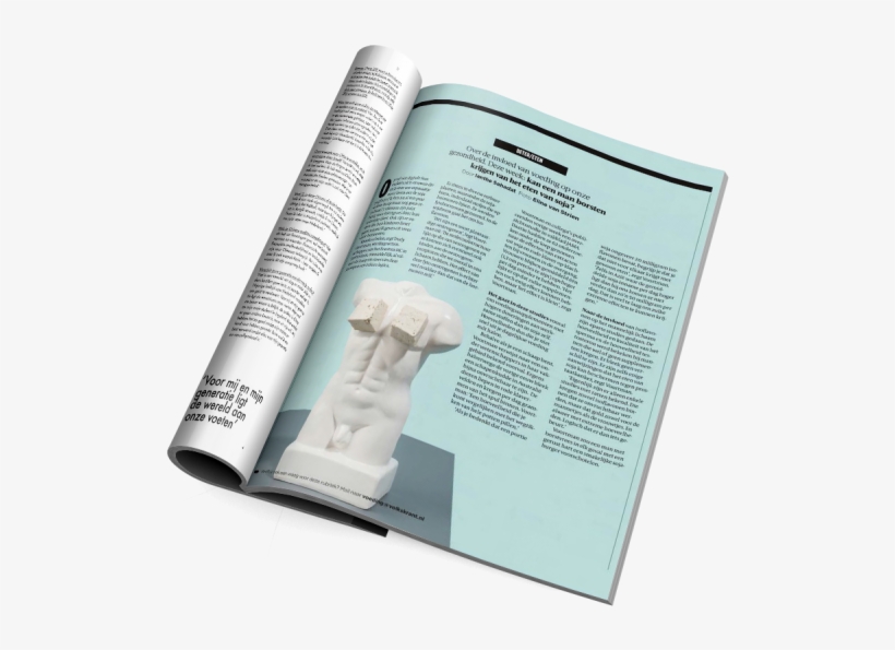 Volkskrant Magazine Does Soy Cause Man Boobs - Breast, transparent png #6163647