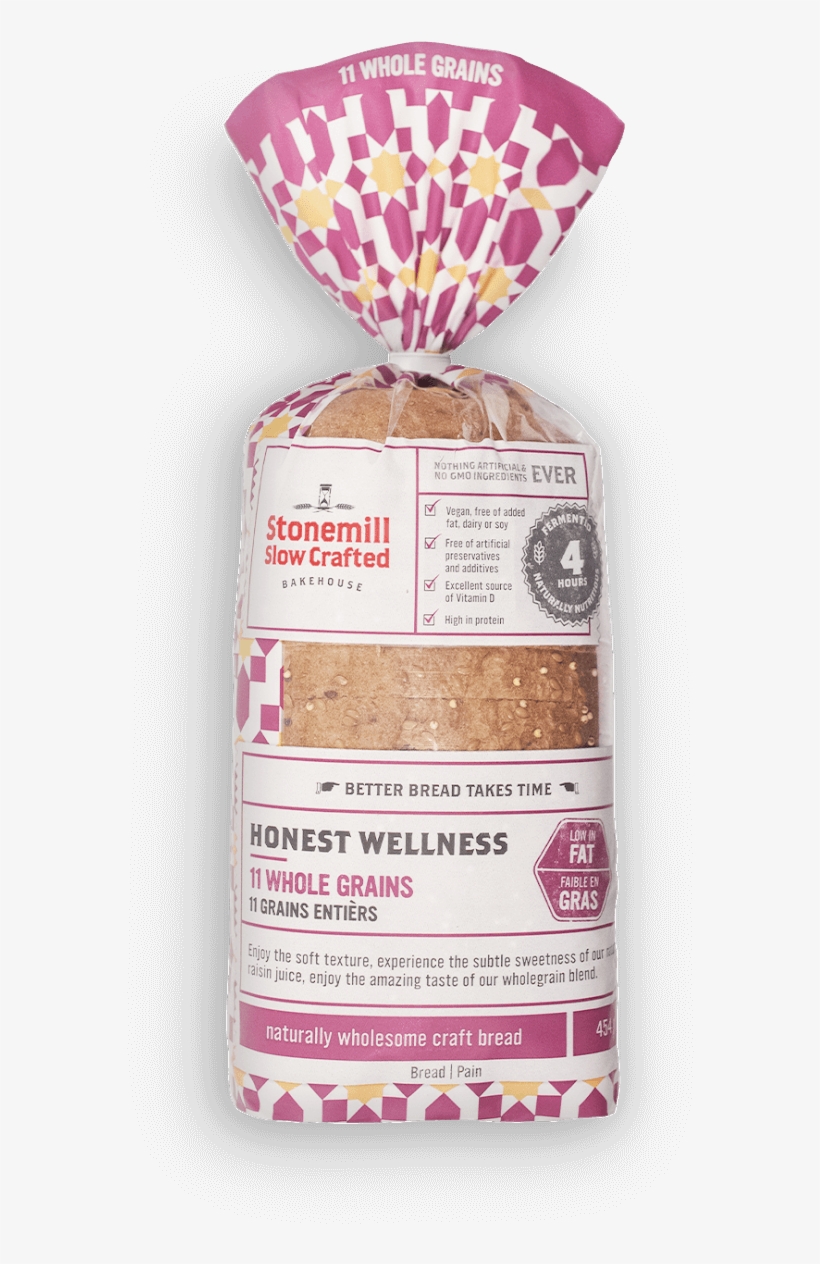 Bite Into The Soft Texture, Experience The Subtle Sweetness - Stonemill Sprouted Flax Bread, transparent png #6163707
